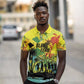 Personalized Jamaica Sleng Teng Riddim Polo Shirt Booyaka Booyaka - African Pride