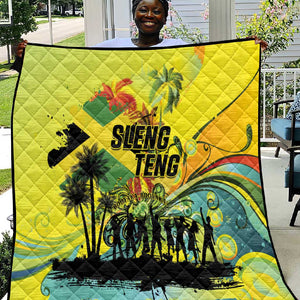Jamaica Sleng Teng Riddim Quilt Booyaka Booyaka - African Pride