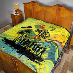 Jamaica Sleng Teng Riddim Quilt Booyaka Booyaka - African Pride