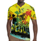 Personalized Jamaica Sleng Teng Riddim Rugby Jersey Booyaka Booyaka - African Pride