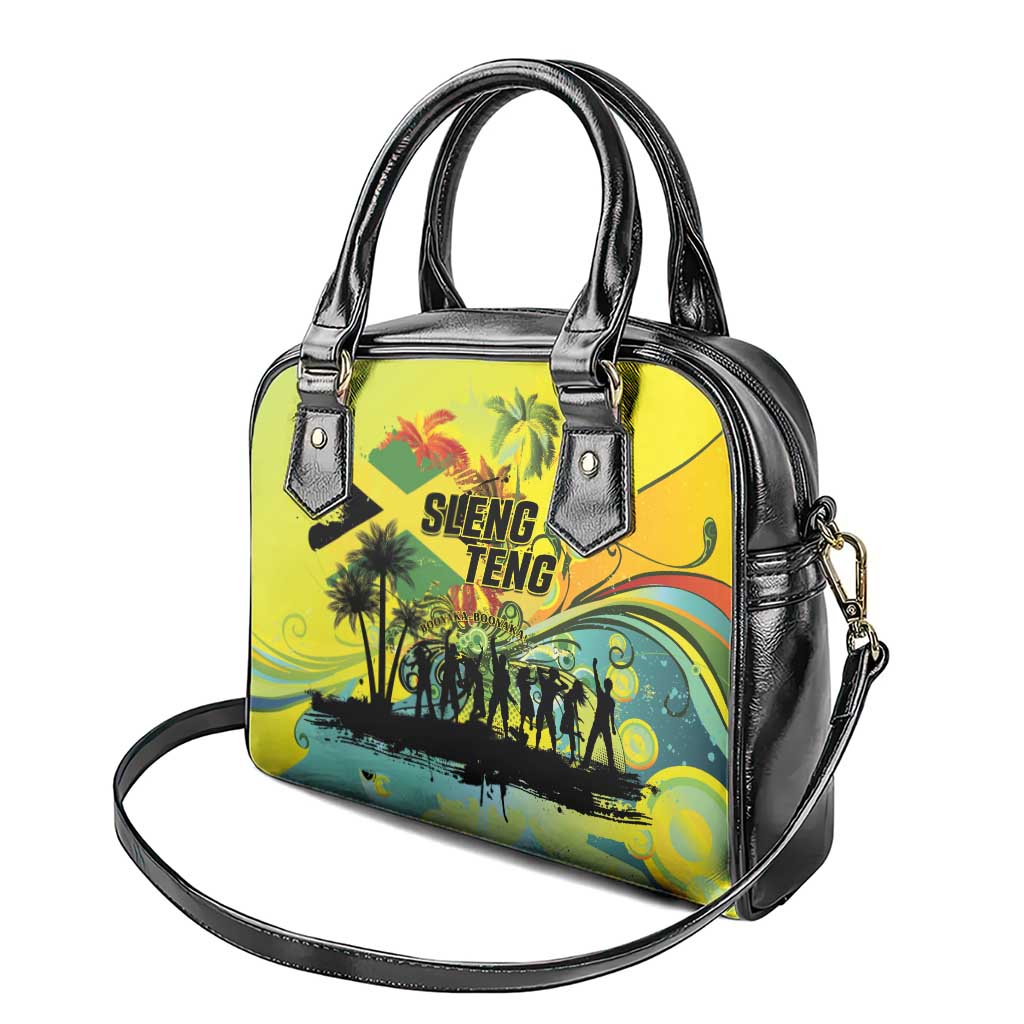 Jamaica Sleng Teng Riddim Shoulder Handbag Booyaka Booyaka - African Pride
