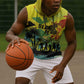 Personalized Jamaica Sleng Teng Riddim Sleeveless Hoodie Booyaka Booyaka - African Pride