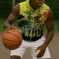 Personalized Jamaica Sleng Teng Riddim Sleeveless Zip Hoodie Booyaka Booyaka - African Pride