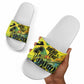 Jamaica Sleng Teng Riddim Slide Sandals Booyaka Booyaka
