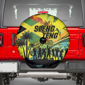 Jamaica Sleng Teng Riddim Spare Tire Cover Booyaka Booyaka - African Pride