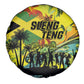 Jamaica Sleng Teng Riddim Spare Tire Cover Booyaka Booyaka - African Pride