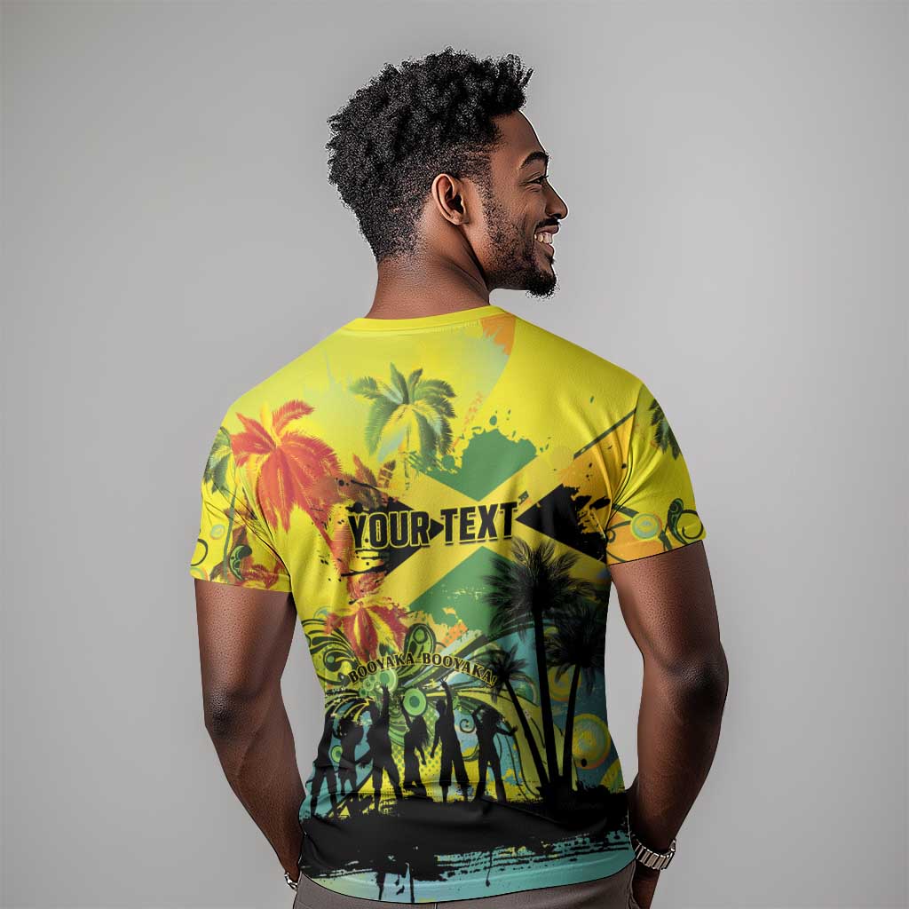 Personalized Jamaica Sleng Teng Riddim T shirt Booyaka Booyaka - African Pride