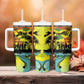 Personalized Jamaica Sleng Teng Riddim Tumbler With Handle Booyaka Booyaka - African Pride