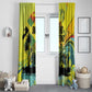 Jamaica Sleng Teng Riddim Window Curtain Booyaka Booyaka - African Pride