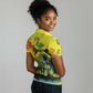 Personalized Jamaica Sleng Teng Riddim Women Polo Shirt Booyaka Booyaka - African Pride