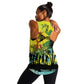 Personalized Jamaica Sleng Teng Riddim Women Racerback Tank Booyaka Booyaka - African Pride
