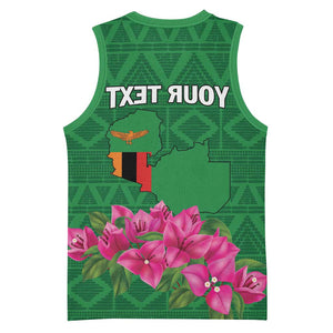 Personalized Icitungu ca Zambia Basketball Jersey Africa Bougainvillea - African Pride