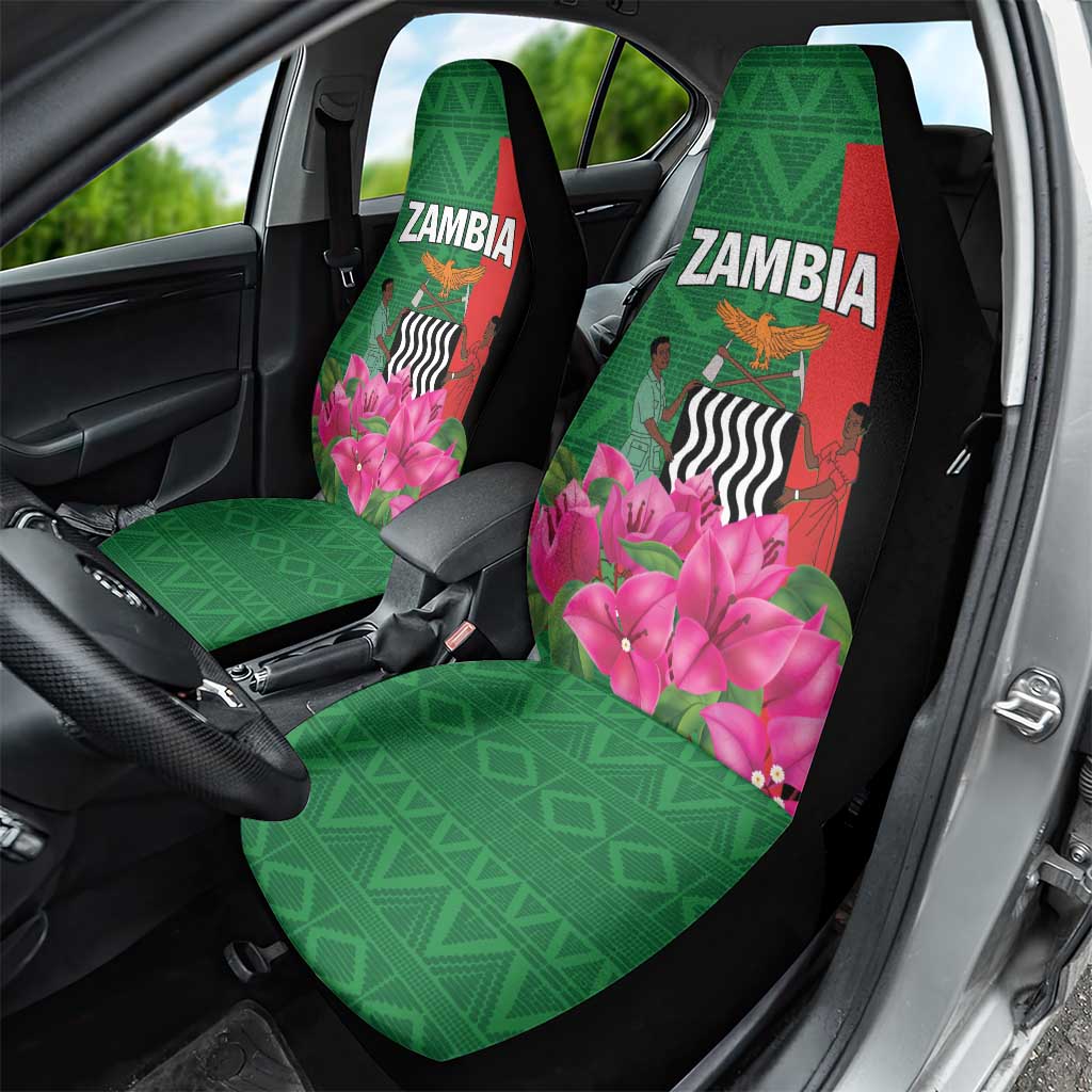 Icitungu ca Zambia Car Seat Cover Africa Bougainvillea