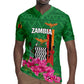 Personalized Icitungu ca Zambia Rugby Jersey Africa Bougainvillea