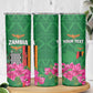 Personalized Icitungu ca Zambia Skinny Tumbler Africa Bougainvillea
