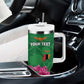 Personalized Icitungu ca Zambia Tumbler With Handle Africa Bougainvillea