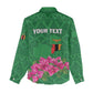 Personalized Icitungu ca Zambia Women Casual Shirt Africa Bougainvillea LT01
