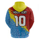 Custom DR Congo Leopards Football Zip Hoodie Abstract Leopard Pattern With National Colors And Crest