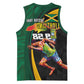 Proud of Jamaican Basketball Jersey Faster Than Lightning-9.58 Seconds - African Pride