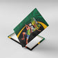 Proud of Jamaican Canvas Wall Art Faster Than Lightning-9.58 Seconds - African Pride