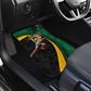 Proud of Jamaican Car Mats Faster Than Lightning-9.58 Seconds - African Pride