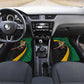 Proud of Jamaican Car Mats Faster Than Lightning-9.58 Seconds - African Pride