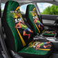 Proud of Jamaican Car Seat Cover Faster Than Lightning-9.58 Seconds - African Pride