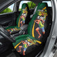 Proud of Jamaican Car Seat Cover Faster Than Lightning-9.58 Seconds - African Pride