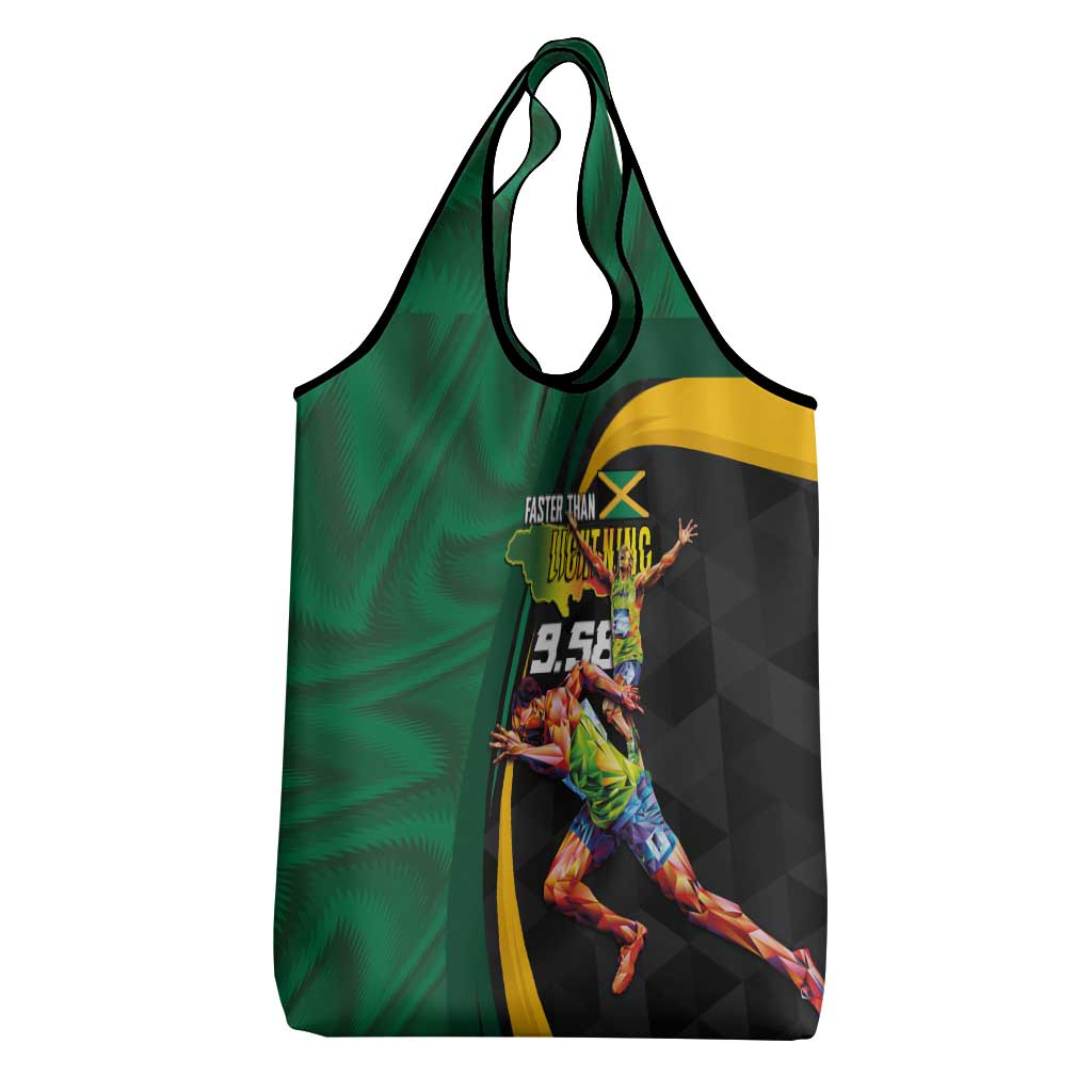Proud of Jamaican Grocery Bag Faster Than Lightning-9.58 Seconds - African Pride