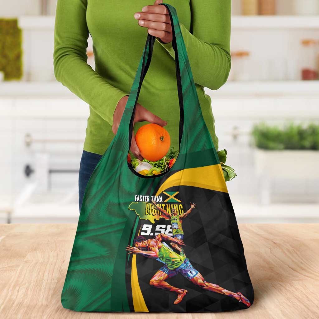 Proud of Jamaican Grocery Bag Faster Than Lightning-9.58 Seconds - African Pride