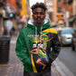Proud of Jamaican Hoodie Faster Than Lightning-9.58 Seconds - African Pride