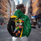 Proud of Jamaican Hoodie Faster Than Lightning-9.58 Seconds - African Pride