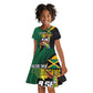 Proud of Jamaican Kid Short Sleeve Dress Faster Than Lightning-9.58 Seconds - African Pride