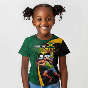 Proud of Jamaican Kid T shirt Faster Than Lightning-9.58 Seconds - African Pride
