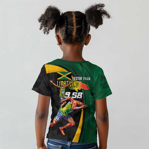 Proud of Jamaican Kid T shirt Faster Than Lightning-9.58 Seconds - African Pride