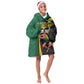 Proud of Jamaican Kid Wearable Blanket Hoodie Faster Than Lightning-9.58 Seconds - African Pride