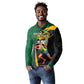 Proud of Jamaican Long Sleeve Polo Shirt Faster Than Lightning-9.58 Seconds - African Pride