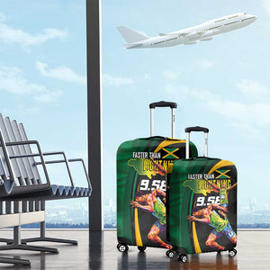Proud of Jamaican Luggage Cover Faster Than Lightning-9.58 Seconds - African Pride