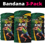 Proud of Jamaican Neck Gaiter Faster Than Lightning-9.58 Seconds - African Pride