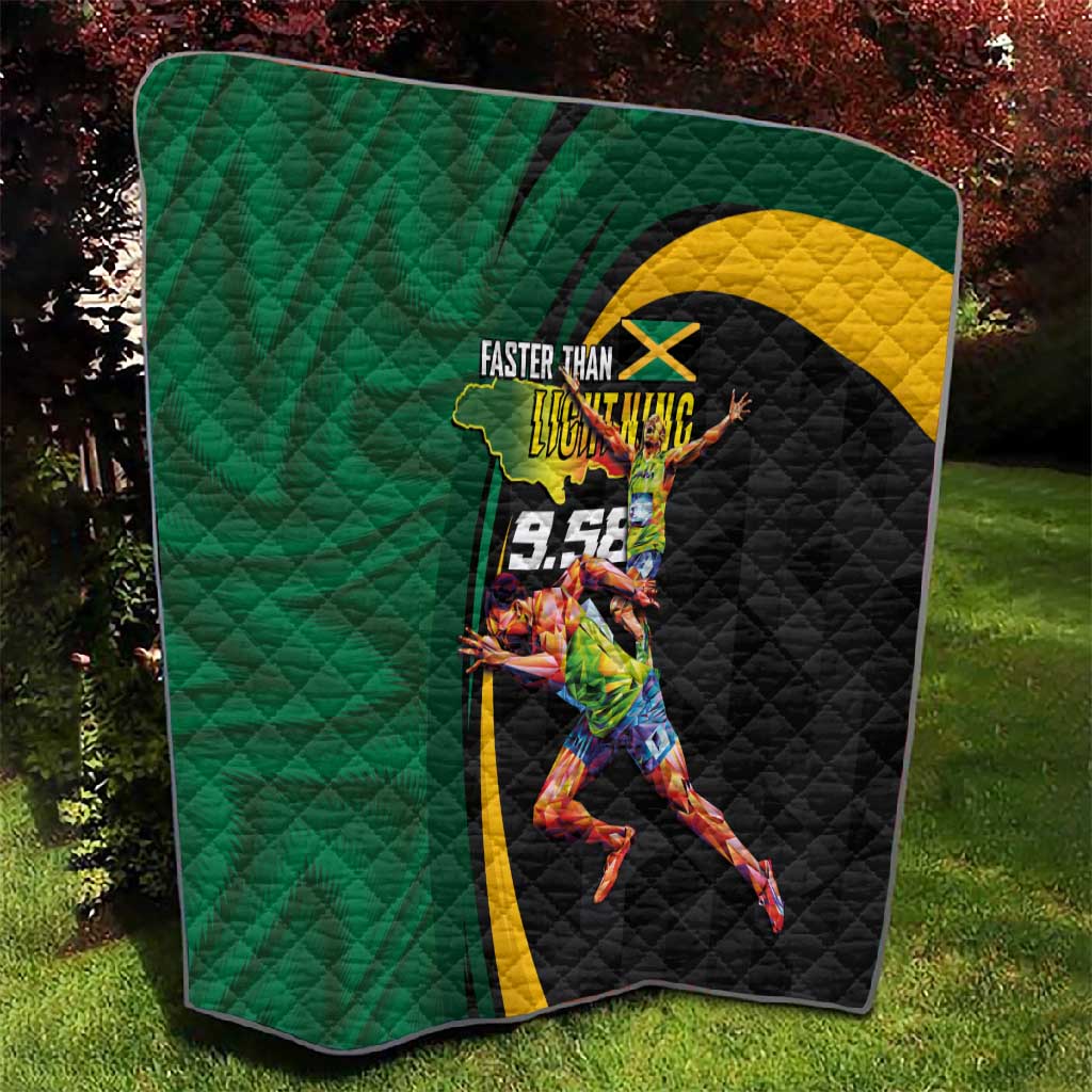 Proud of Jamaican Quilt Faster Than Lightning-9.58 Seconds - African Pride