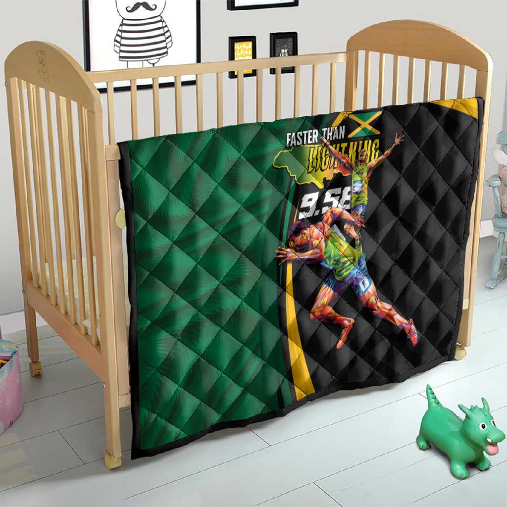Proud of Jamaican Quilt Faster Than Lightning-9.58 Seconds - African Pride
