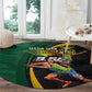 Proud of Jamaican Round Carpet Faster Than Lightning-9.58 Seconds - African Pride