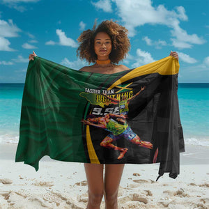 Proud of Jamaican Sarong Faster Than Lightning-9.58 Seconds - African Pride