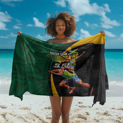 Proud of Jamaican Sarong Faster Than Lightning-9.58 Seconds - African Pride