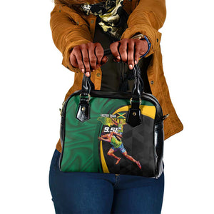 Proud of Jamaican Shoulder Handbag Faster Than Lightning-9.58 Seconds - African Pride