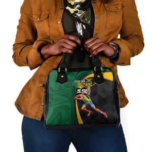 Proud of Jamaican Shoulder Handbag Faster Than Lightning-9.58 Seconds - African Pride