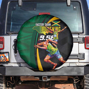 Proud of Jamaican Spare Tire Cover Faster Than Lightning-9.58 Seconds - African Pride