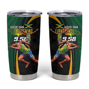 Proud of Jamaican Tumbler Cup Faster Than Lightning-9.58 Seconds - African Pride