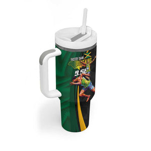 Proud of Jamaican Tumbler With Handle Faster Than Lightning-9.58 Seconds - African Pride