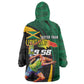 Proud of Jamaican Wearable Blanket Hoodie Faster Than Lightning-9.58 Seconds - African Pride